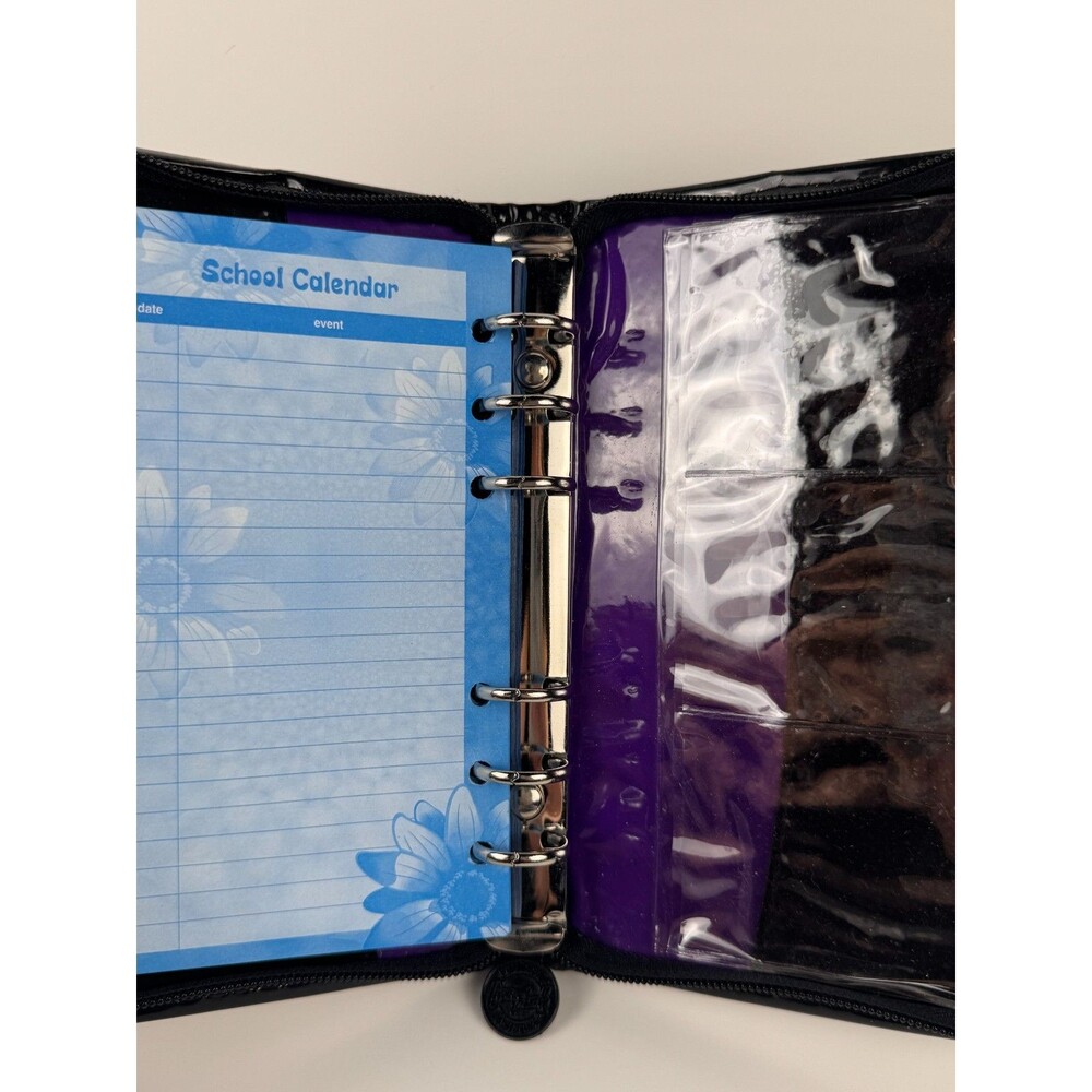 Lisa Frank Holographic Dragon Mini Planner Address Book Binder Vtg 90s - Picture 11 of 16